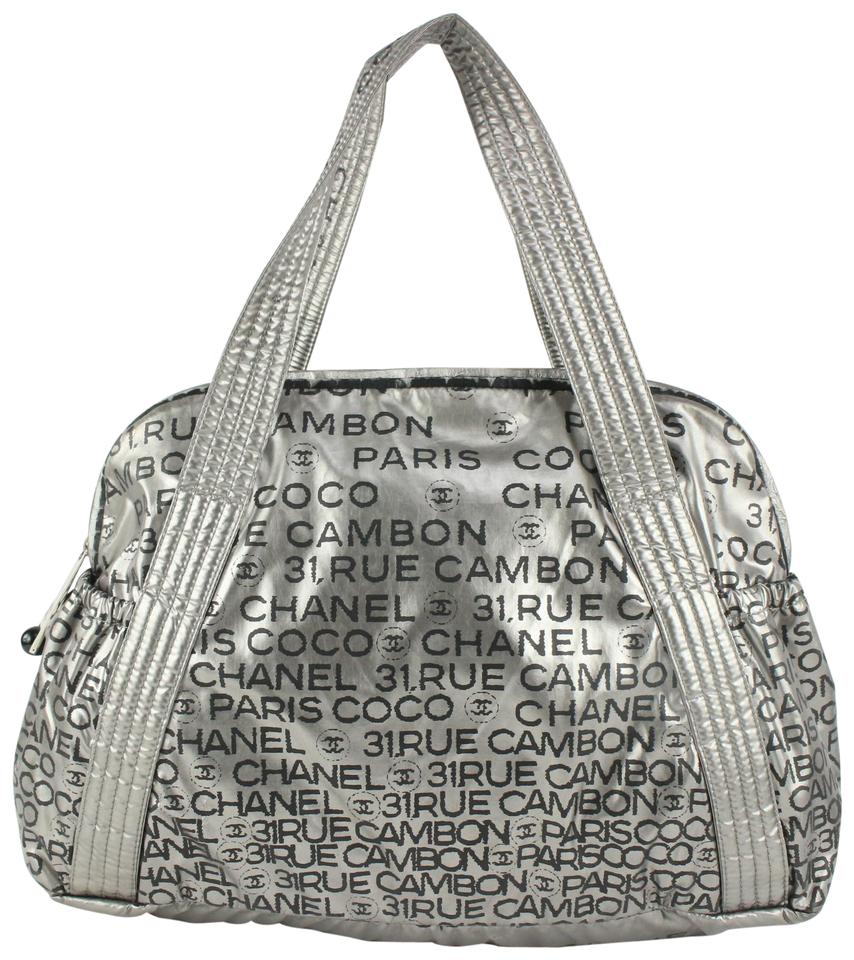 Chanel Silver 31 Rue Cambon Hobo Bag 1214c38