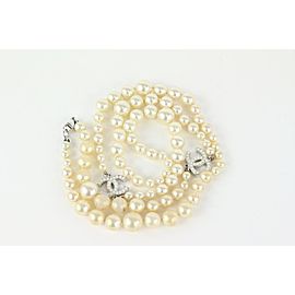 Chanel 08V Pearl CC Necklace 106c11