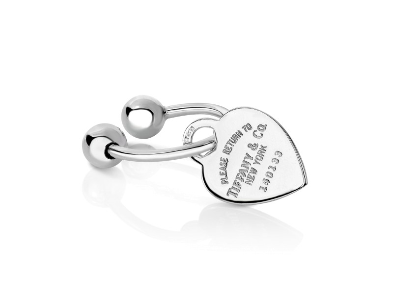 Tiffany & Co. Heart Charm Key Ring