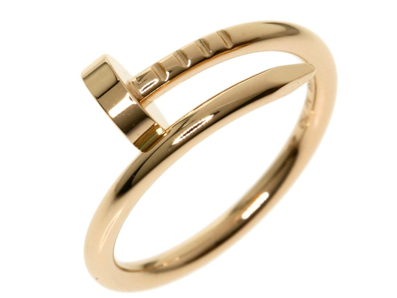 CARTIER 18k Pink Gold Just Uncle Ring 
