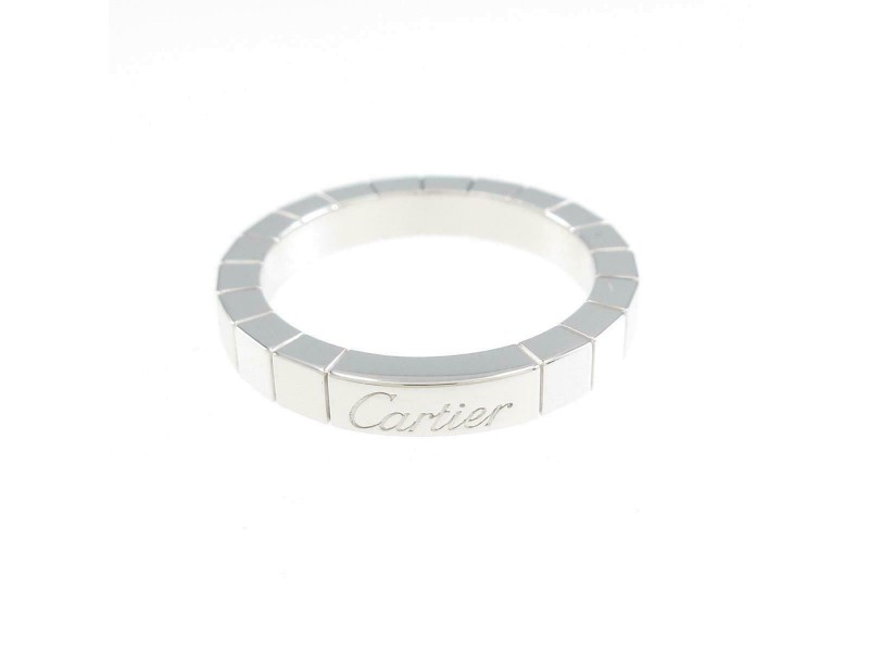 Cartier 18K white Gold Lanieres Ring LXGYMK-525