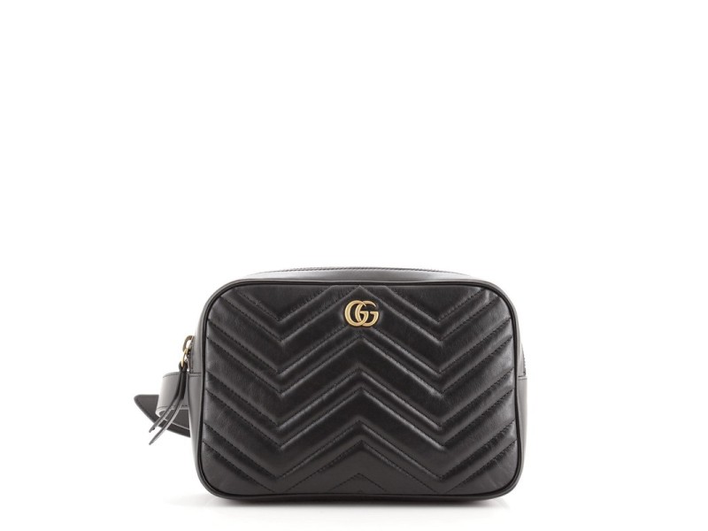 Gucci GG Marmont Square Belt bag Matelasse Leather 90