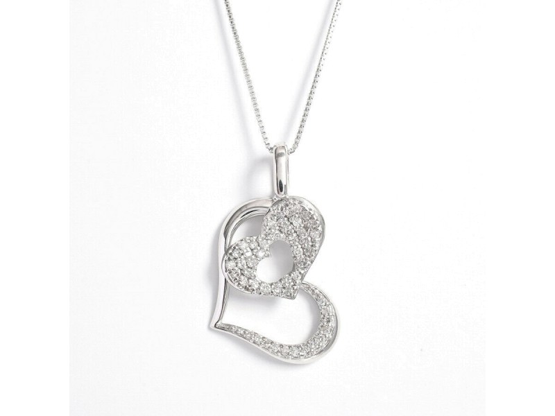 Diamond 18k white gold Necklace