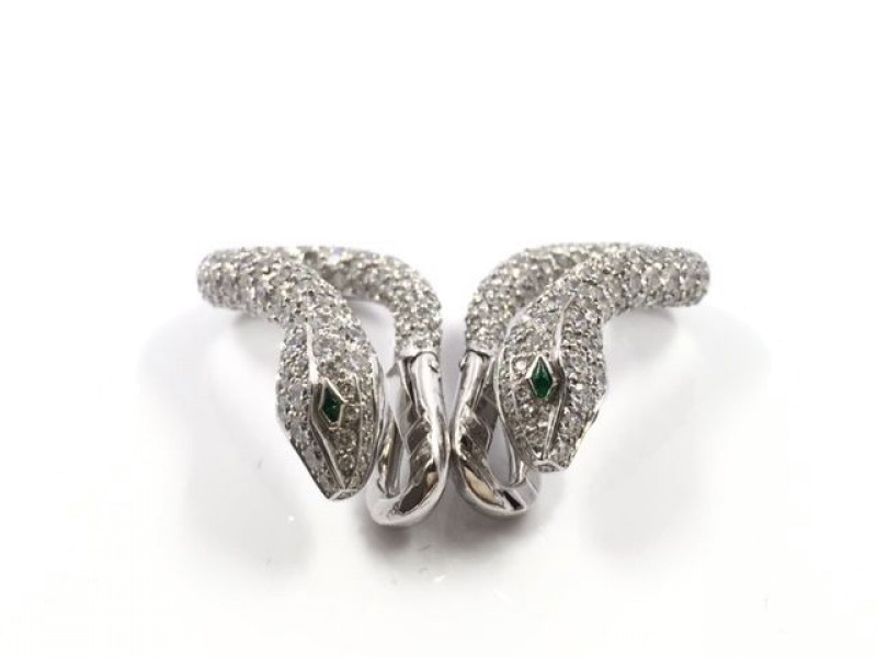 Boucheron Others Diamond, Emerald Womens Earrings