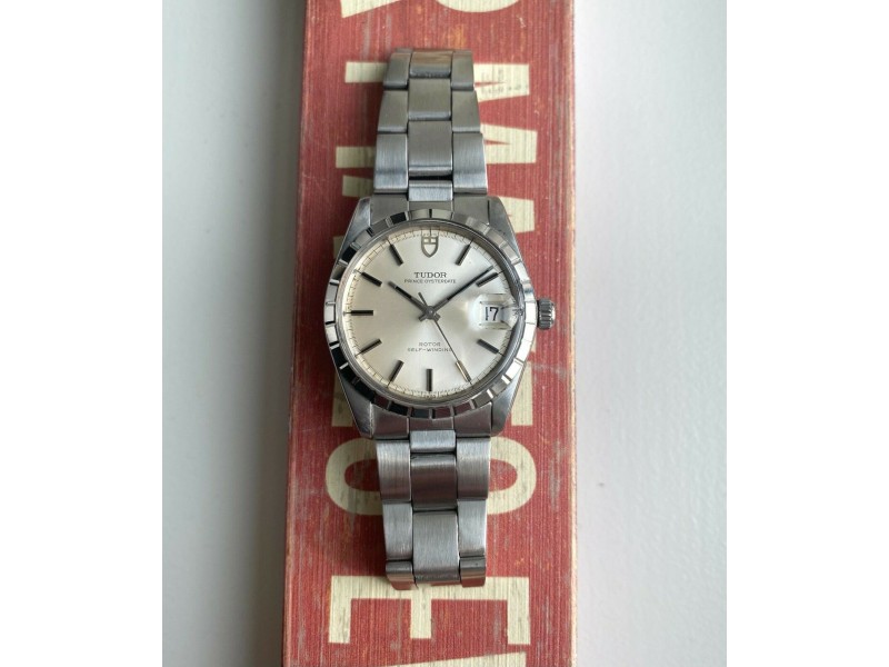 Vintage Tudor Prince Oysterdate 60s Ref 7988/0 Silver Dial Automatic Steel Watch