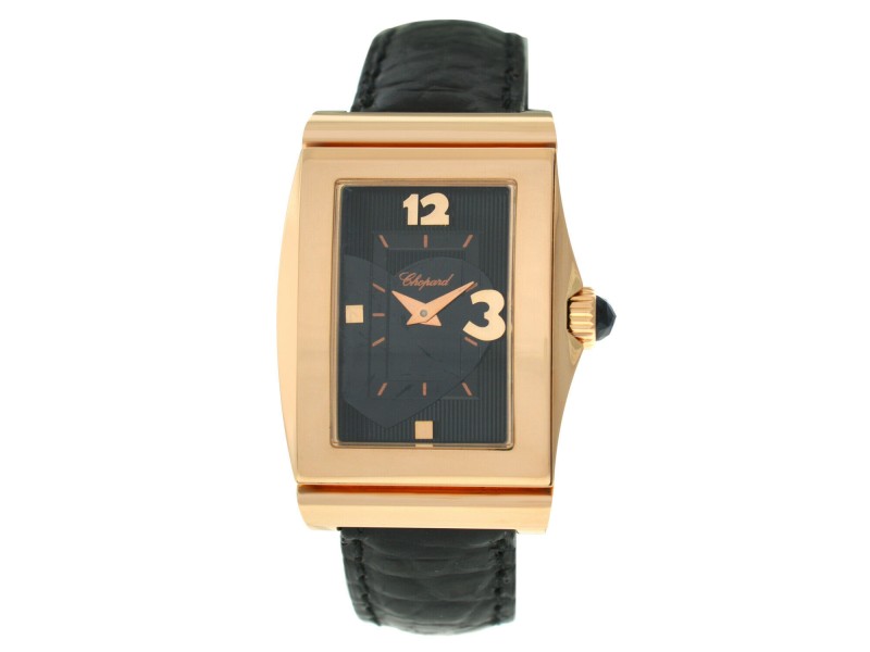 Chopard 12/7461 Solid 18K Solid Rose Gold 27MM Quartz Watch