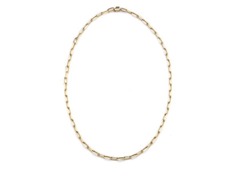 Cartier 18KY Gold Chain Necklace