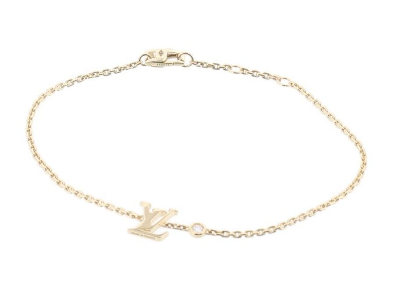 Louis Vuitton Idylle Blossom 750 Yellow Gold 0.05Ct Diamond Bracelet | Louis Vuitton | Buy at ...