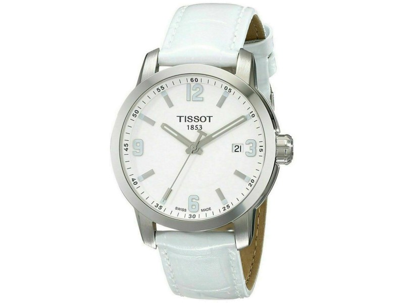 Tissot PRC 200 39mm Steel White Dial Quartz Unisex Watch T0554101601700 
