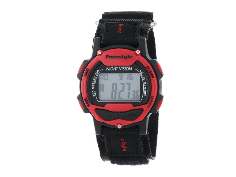 Freestyle Predator Plastic Nylon Strap Digital Quartz Unisex Watch 102284