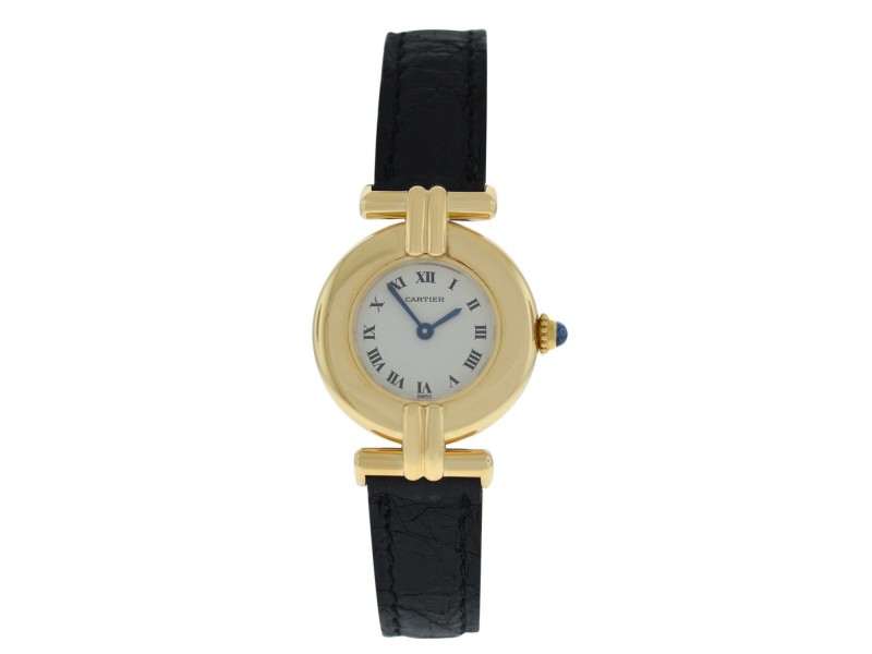 Cartier Colisee 5417 Ladies 18K Solid Rose Gold 24MM Quartz Watch