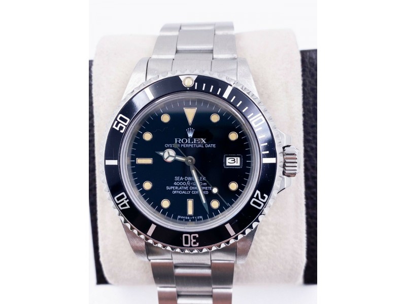 Rolex Sea Dweller 16660 Patina Dial Stainless Steel 