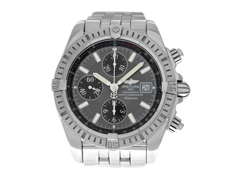 Breitling Chronomat Evolution   Steel Chronograph Automatic 43MM Watch