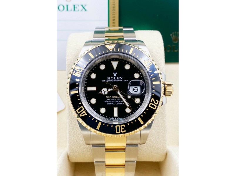 Rolex 126603 Sea Dweller 18K Yellow Gold Stainless Steel 