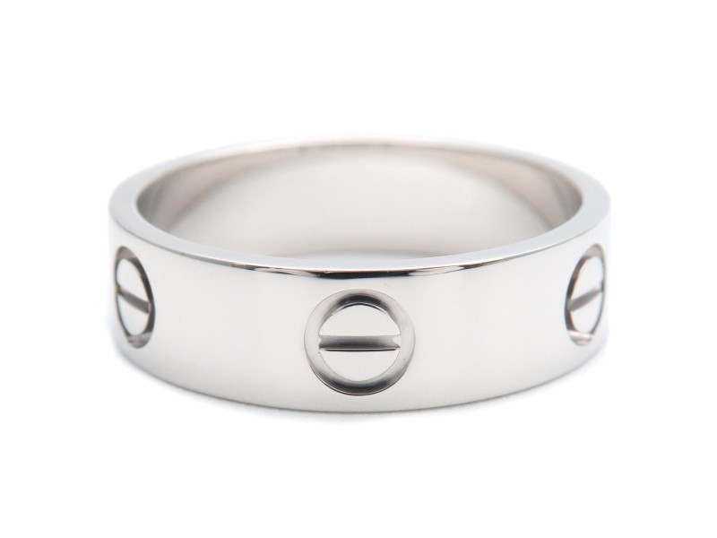  Cartier Cartier Love Ring   White Gold 