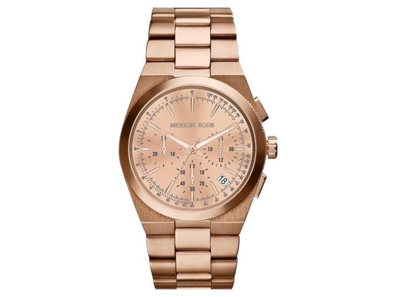 Michael Kors MK5927 Channing Chronograph Rose Gold-tone Analog Women's Watch 