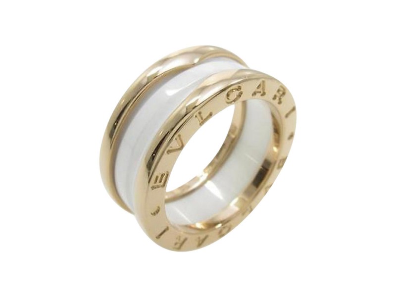 Bulgari B zero1 750 Pink Gold Ring 