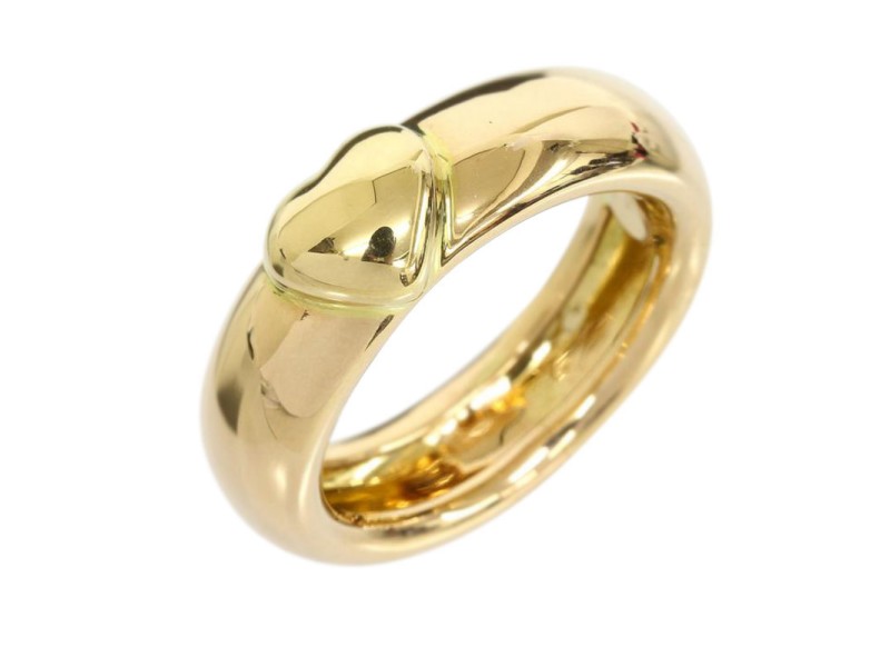 Tiffany & Co. Yellow Gold and Pink Gold Heart Ring