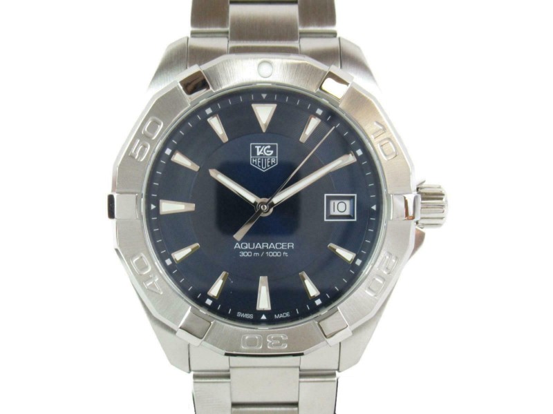 TAG HEUER Stainless steel/Stainless steel Aquaracer watch RCB-42