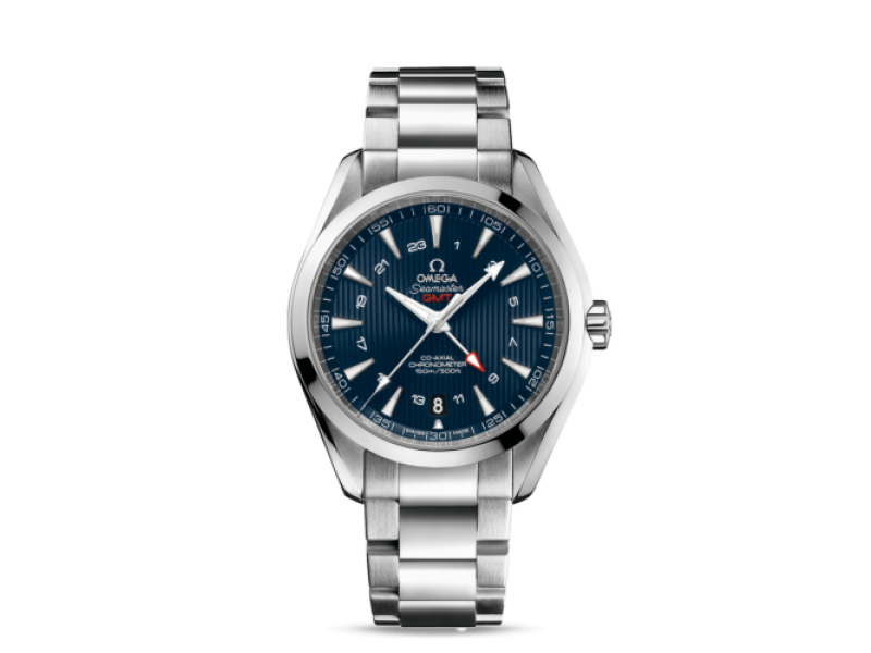 Omega Seamaster GMT Aqua Terra Automatic Watch 43mm Complete