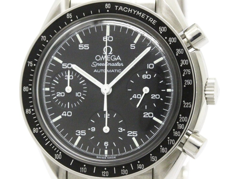 Omega Speedmaster Stainless Steel Automatic 39mm Mens Watch