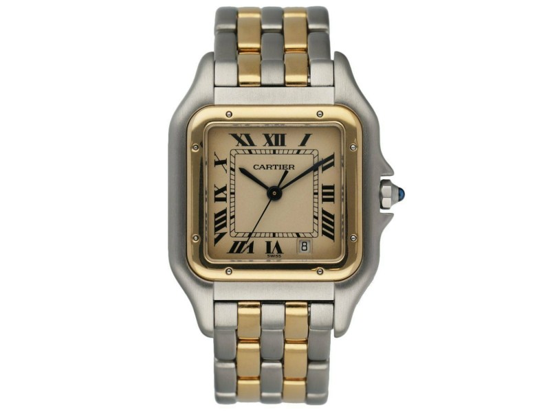 Cartier Panthere 187949C Two Row Midsize Ladies Watch