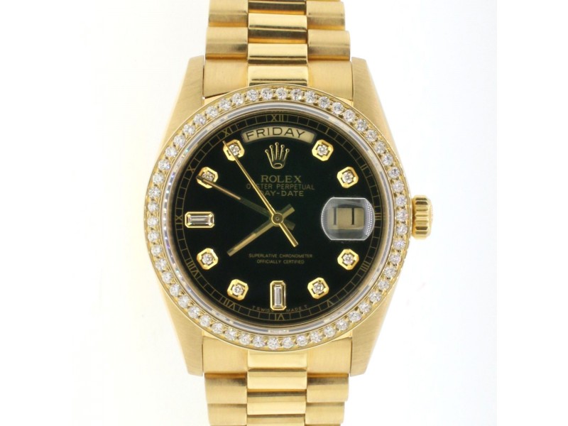 Rolex President Day-Date 36mm 18K Yellow Gold Automatic Watch