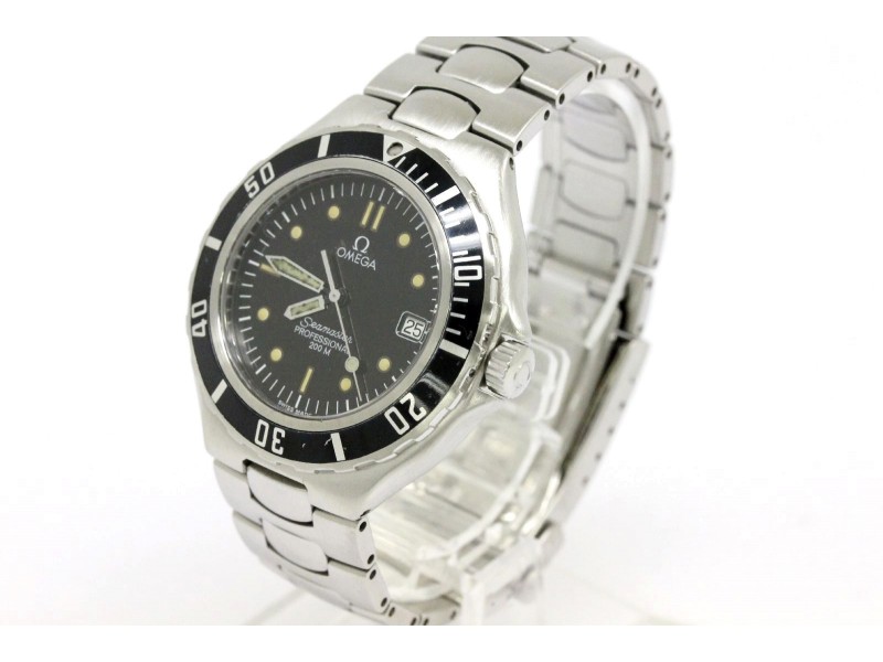 Omega Seamaster Stainless Steel 38mm Watch
