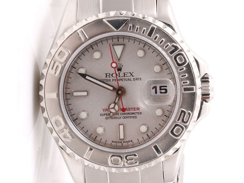 Rolex Yachtmaster 169622 Stainless Steel and Platinum 29mm Watch