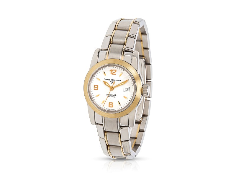 Girard Perregaux Lady F 80390 Watch in SS & 18K Yellow Gold