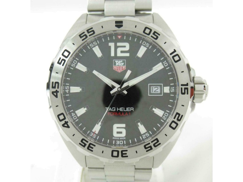 TAG HEUER Stainless steel/Stainless steel Formula 1 watch RCB-43