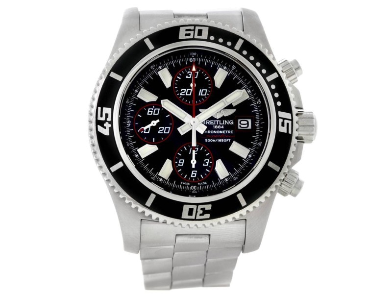 Breitling SuperOcean Chronograph A13341 Stainless Steel 44mm Watch