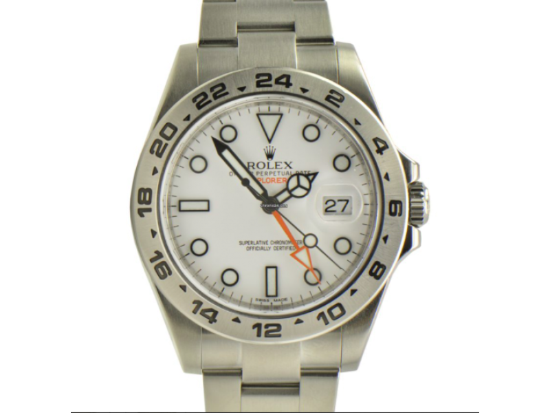 Rolex Explorer II 216570 Stainless Steel 42mm Mens Watch