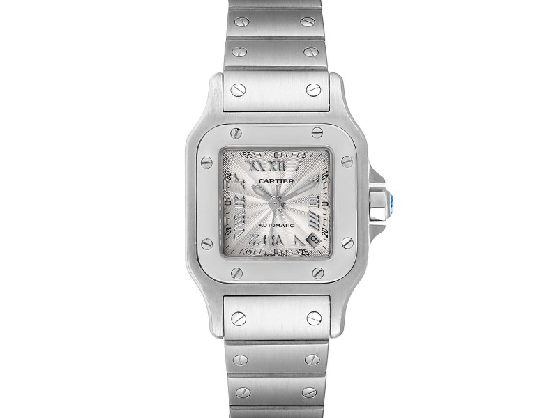 cartier stainless steel ladies watch