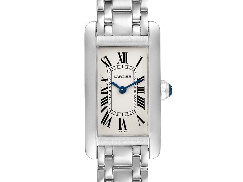 cartier tank americaine white gold