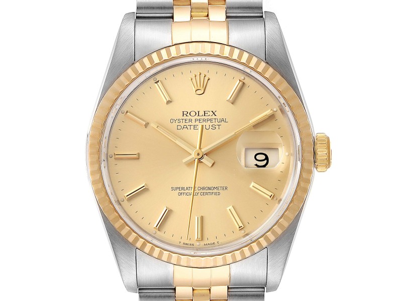 rolex fluted