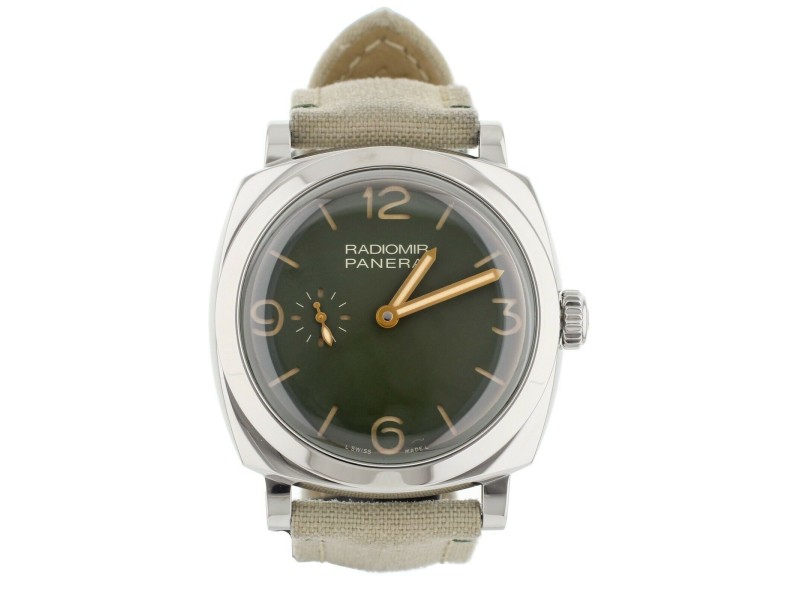 Panerai Radiomar Green Dial Stainless Steel Automatic 45mm