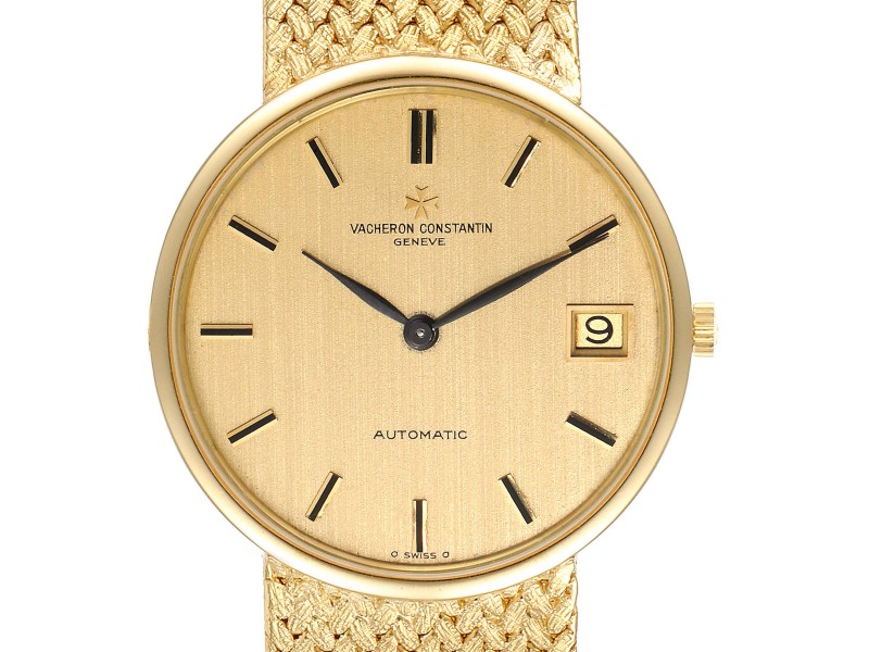 Vacheron Constantin Patrimony 18K Yellow Gold Automatic Mens Watch 44012