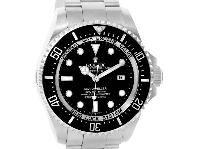 Rolex Seadweller Deepsea 116660 Ceramic Bezel Mens Watch 