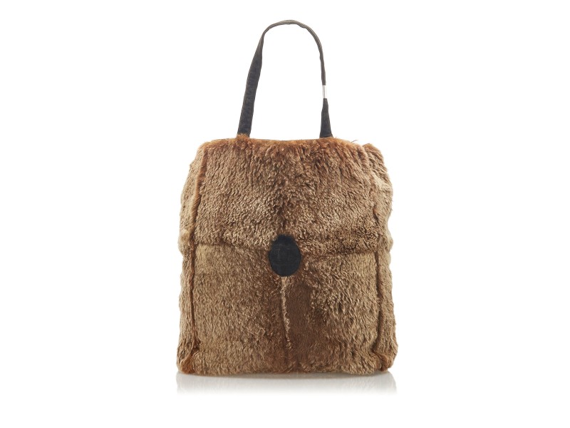 Chanel Fur Tote Bag