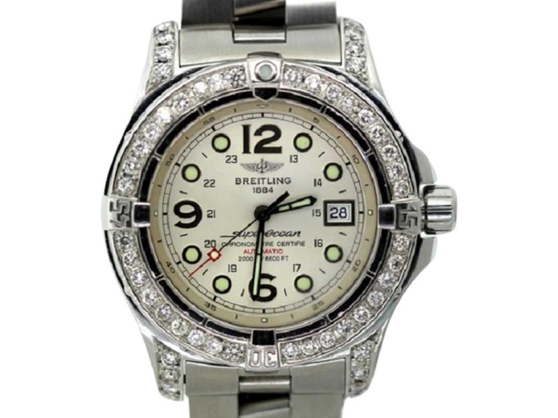 Breitling Superocean Diamond Watch