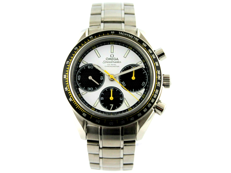 Omega Speedmaster  Racing Chronometer Men's White MINT Watch
