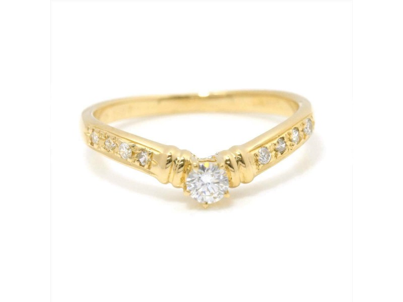 TASAKI 18K Yellow gold Diamond Ring