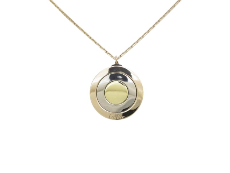 Cartier 18K Yellow, White and Rose Gold Limited Edition Christmas Necklace