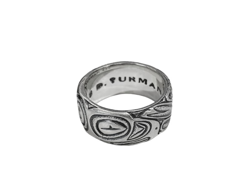 David Yurman Northwest Silver Band Ring