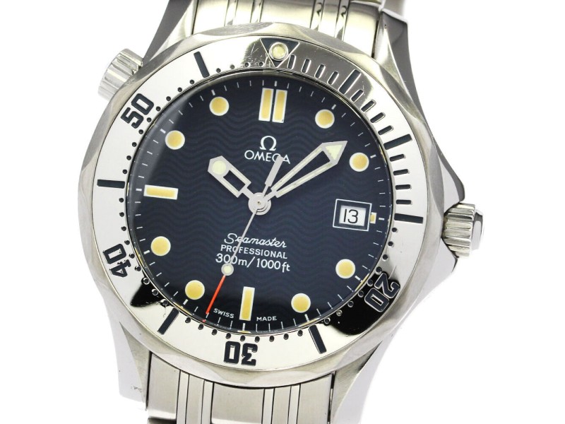 OMEGA Seamaster300 Stainless Steel/SS Quartz Watch  