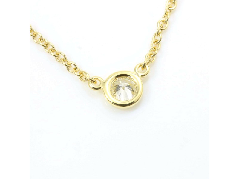 Tiffany & Co 18k Yellow Gold Necklace 