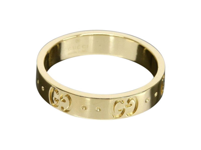Gucci 18K Yellow Gold Icon Ring 