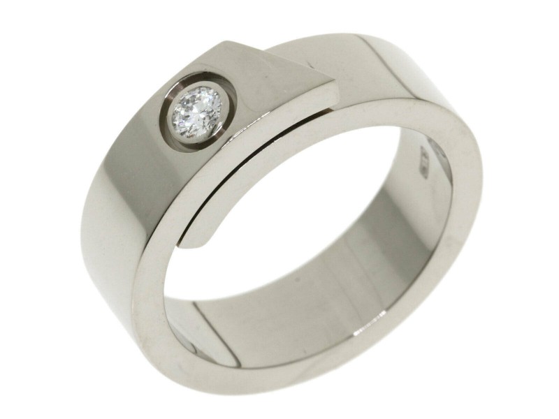 CARTIER 18k White Gold Anniversary Ring 