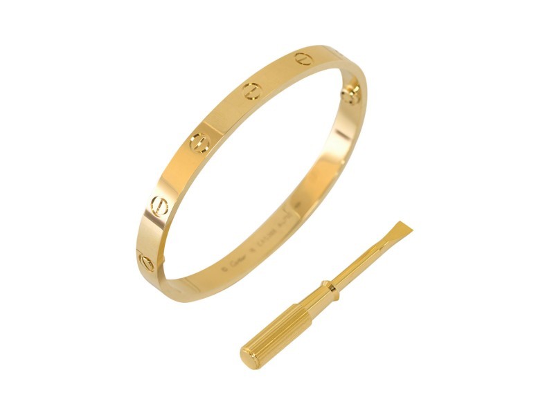 Cartier 18k Yellow Gold Love Bracelet